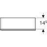 Шкаф-пенал GEBERIT ACANTO 500.637.01.2 45 см